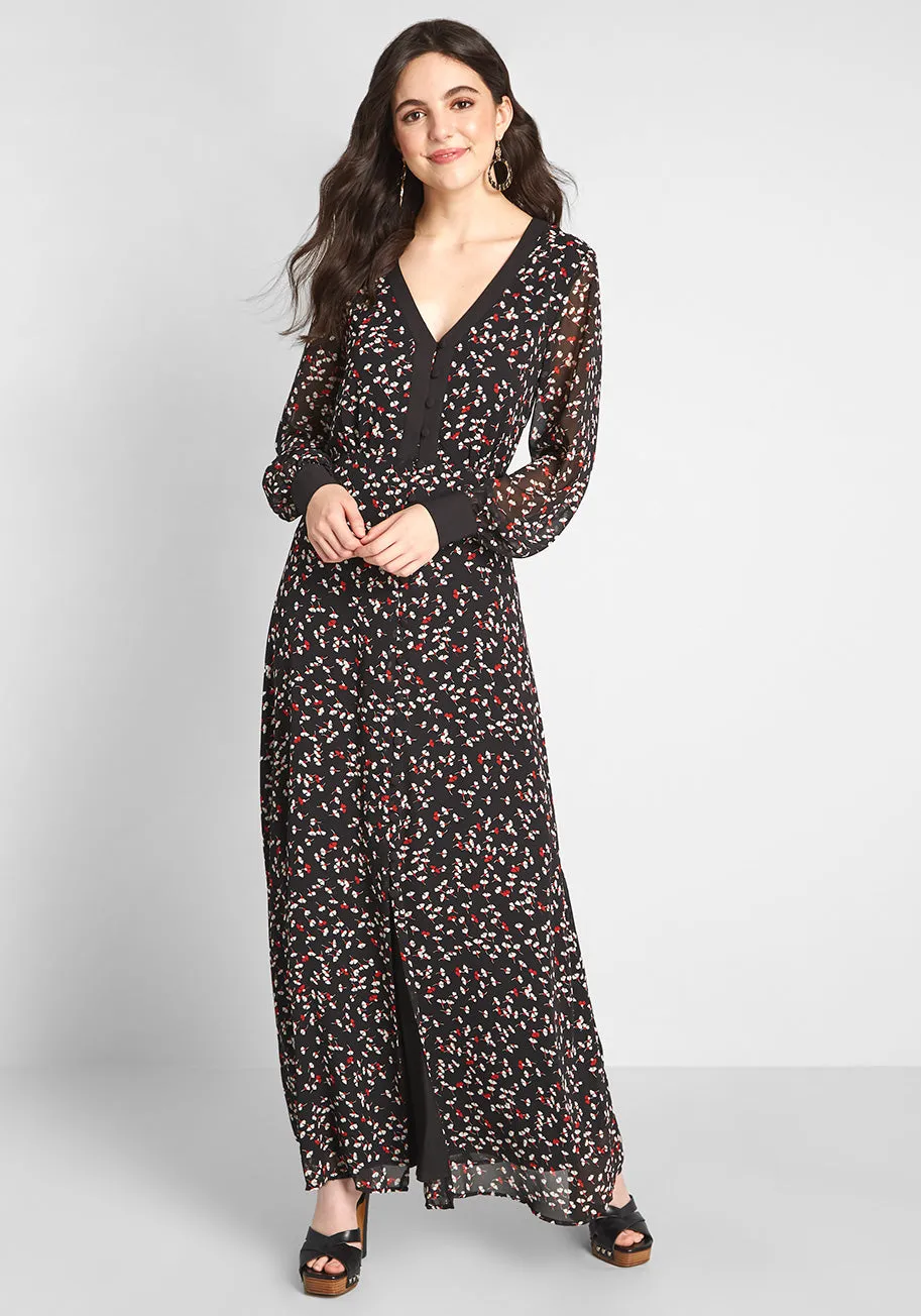 Windswept Off My Feet Maxi Dress sold by Modcloth