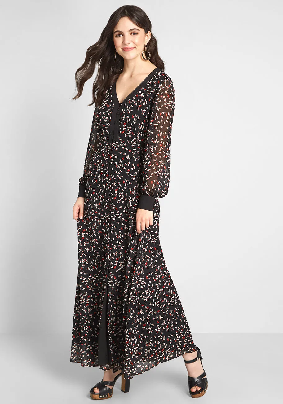 Windswept Off My Feet Maxi Dress sold by Modcloth product image thumbnail 3