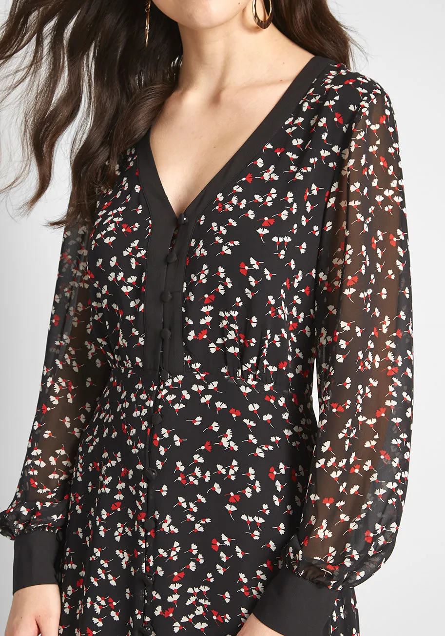 Windswept Off My Feet Maxi Dress sold by Modcloth product image thumbnail 4