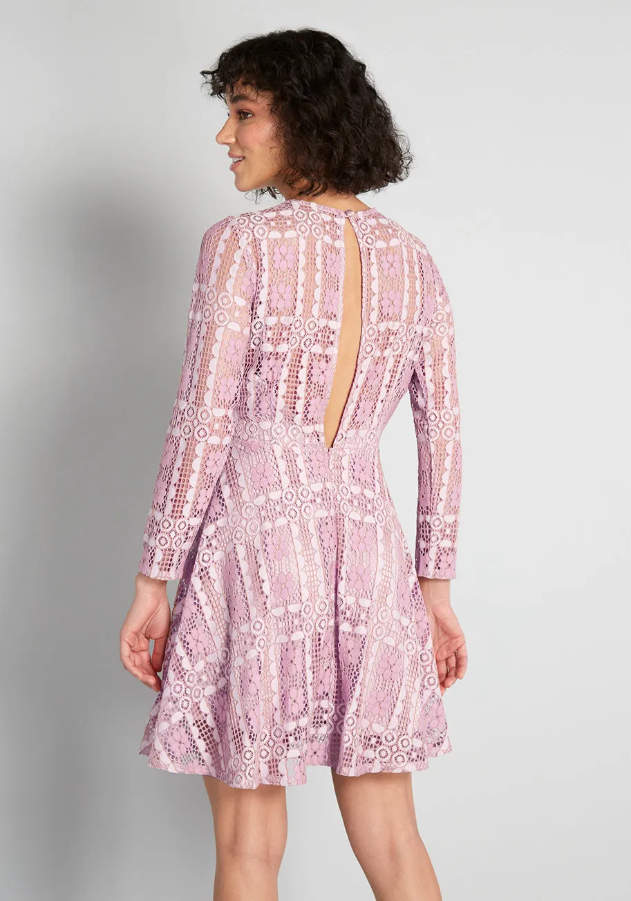 Lace, Lady, Lace Fit and Flare Dress sold by Modcloth product image thumbnail 2