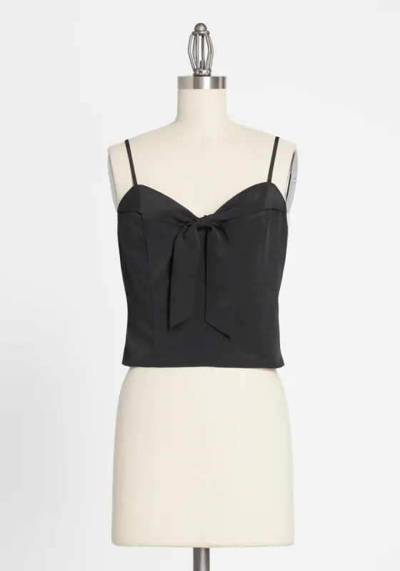 Sweetheart Surprise Tie-Front Cami sold by Modcloth