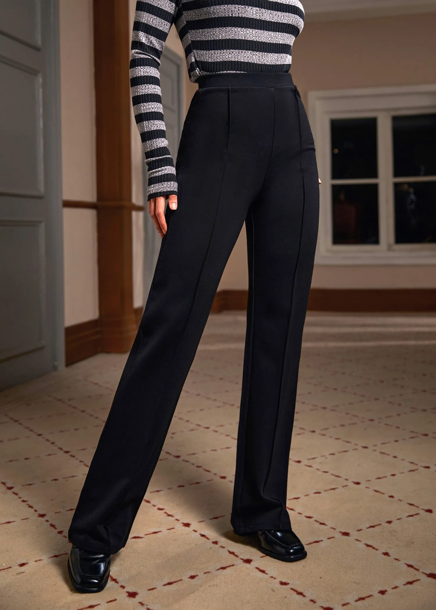October Orchard Straight Leg Pants sold by Modcloth