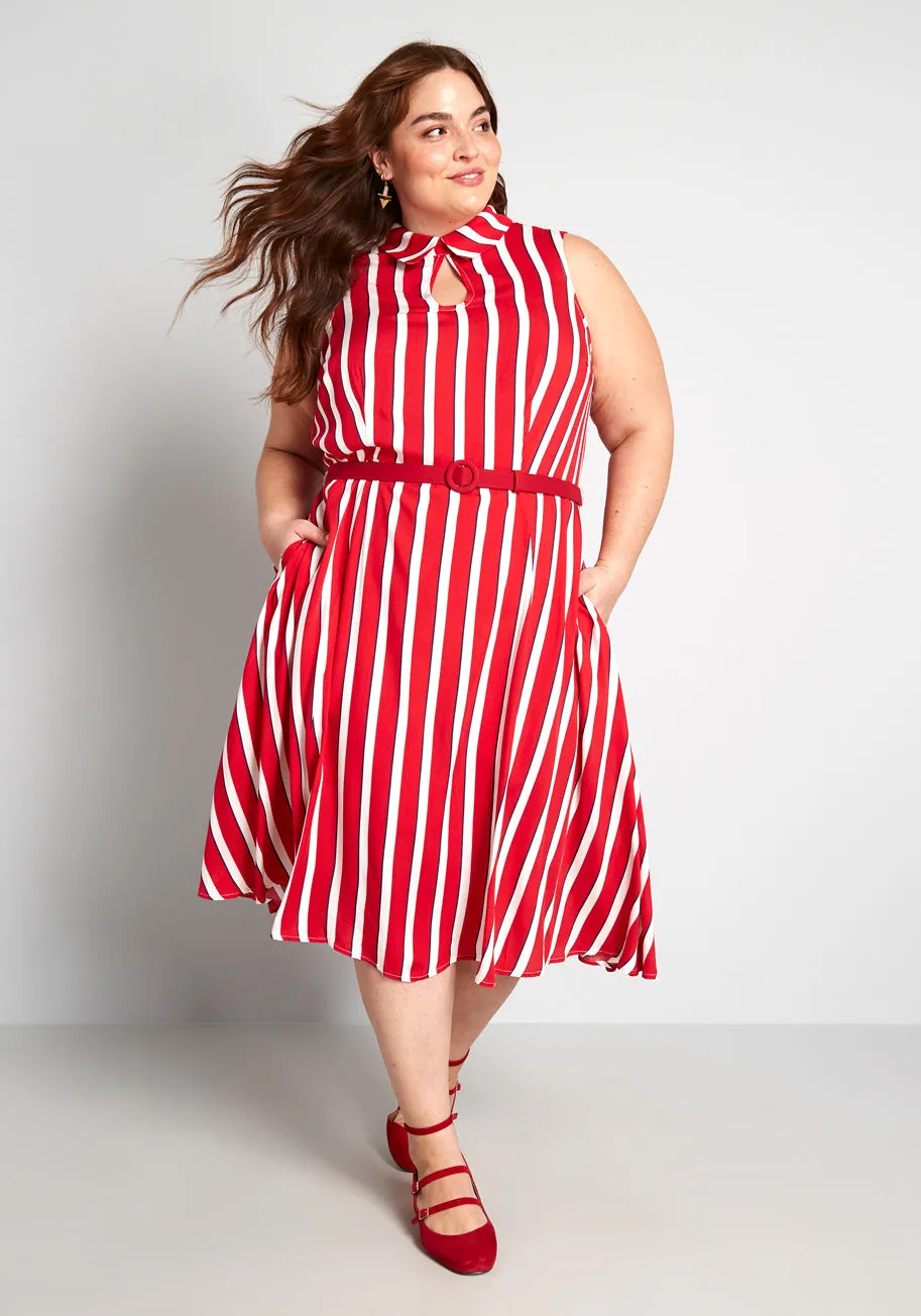 ModCloth x Collectif Posh Your Luck A-Line Dress (Final Sale) sold by Modcloth product image thumbnail 5