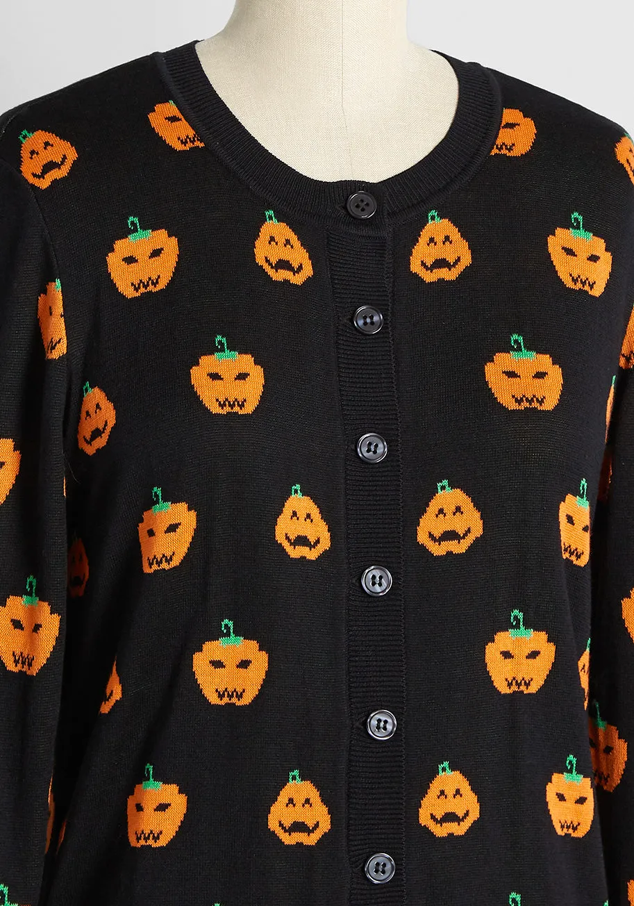Pumpkin Patch Party Cardigan sold by Modcloth product image thumbnail 4