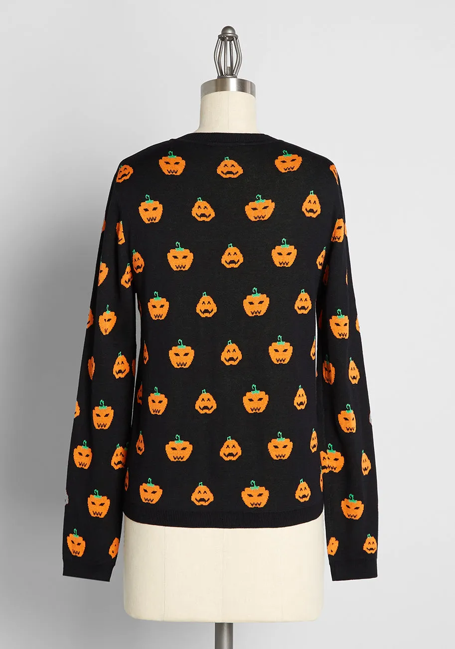Pumpkin Patch Party Cardigan sold by Modcloth product image thumbnail 3