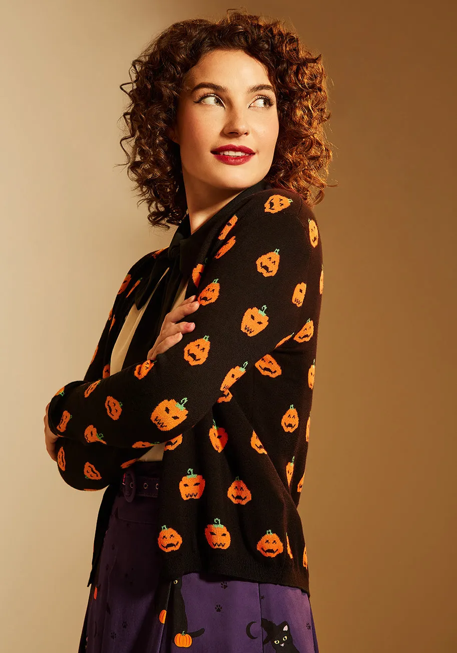 Pumpkin Patch Party Cardigan sold by Modcloth product image thumbnail 2