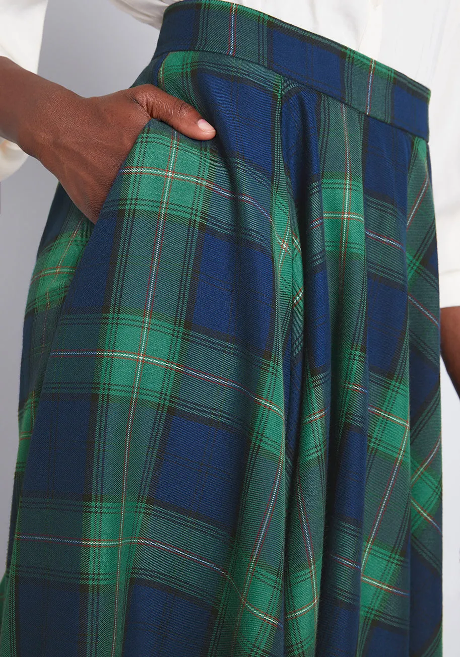 ModCloth x Collectif Swing This Way Midi Skirt sold by Modcloth product image thumbnail 4