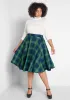 ModCloth x Collectif Swing This Way Midi Skirt sold by Modcloth