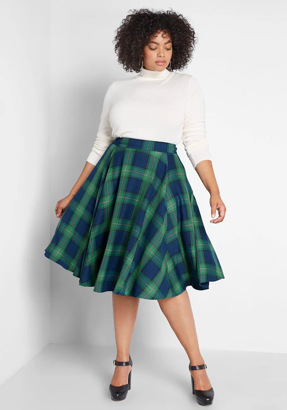ModCloth x Collectif Swing This Way Midi Skirt sold by Modcloth product image thumbnail 5