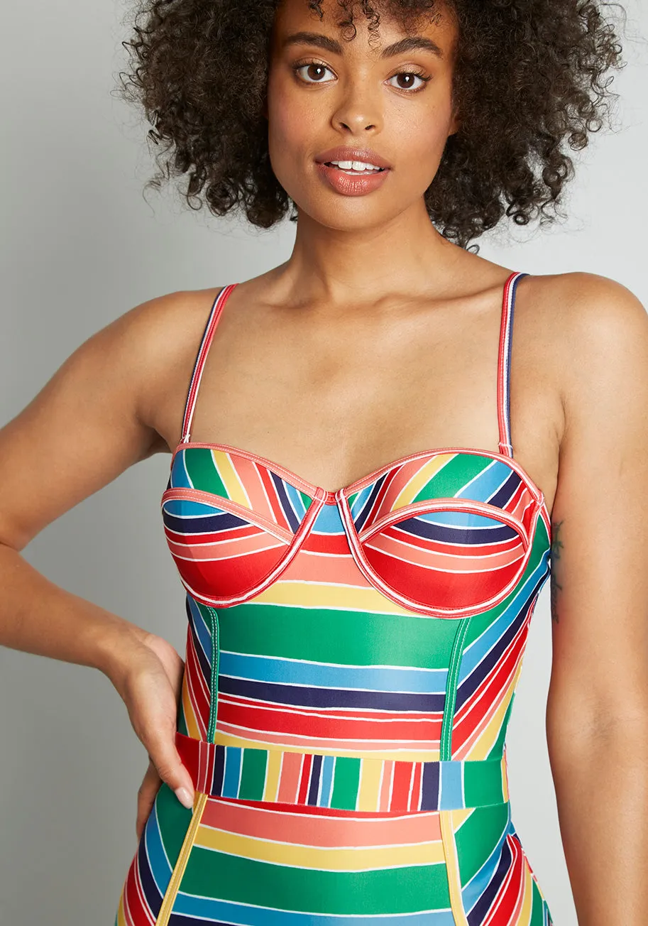 The Pippa One-Piece Swimsuit sold by Modcloth product image thumbnail 4