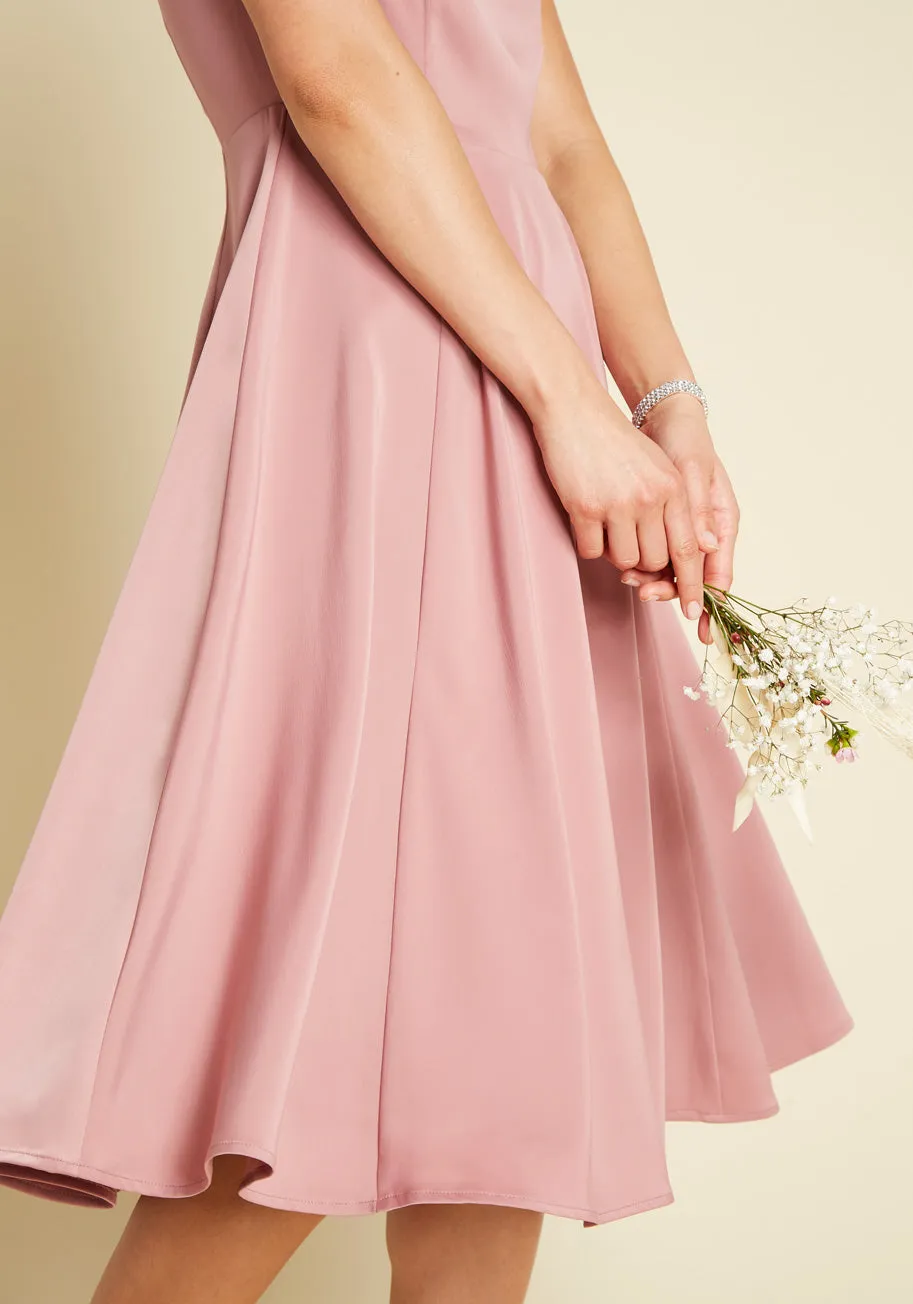 Your Luxe-y Day Satin Midi Dress sold by Modcloth product image thumbnail 4