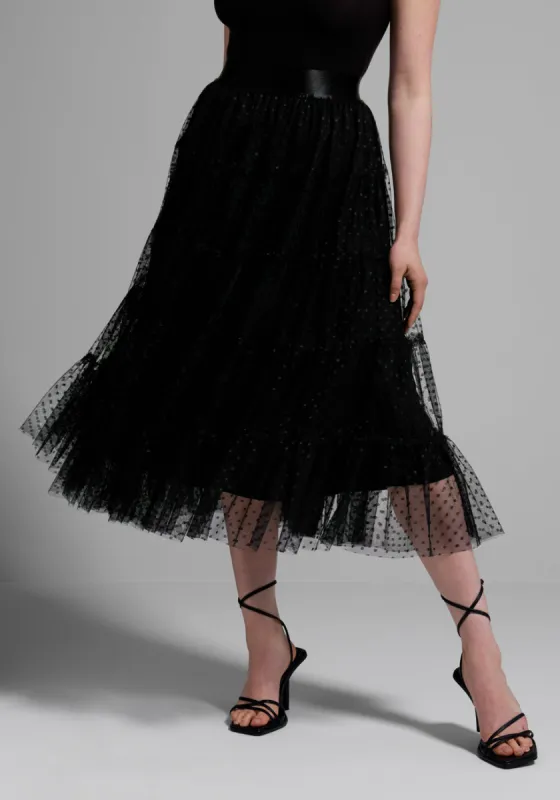 All The Sway Tulle Midi Skirt sold by Modcloth