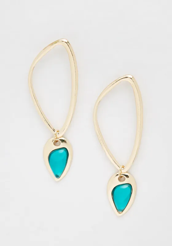 Shining Waters Drop Earrings sold by Modcloth