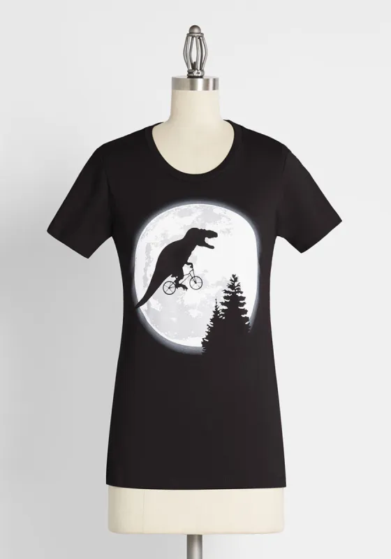 Extra T-Rex-strial Graphic Tee sold by Modcloth