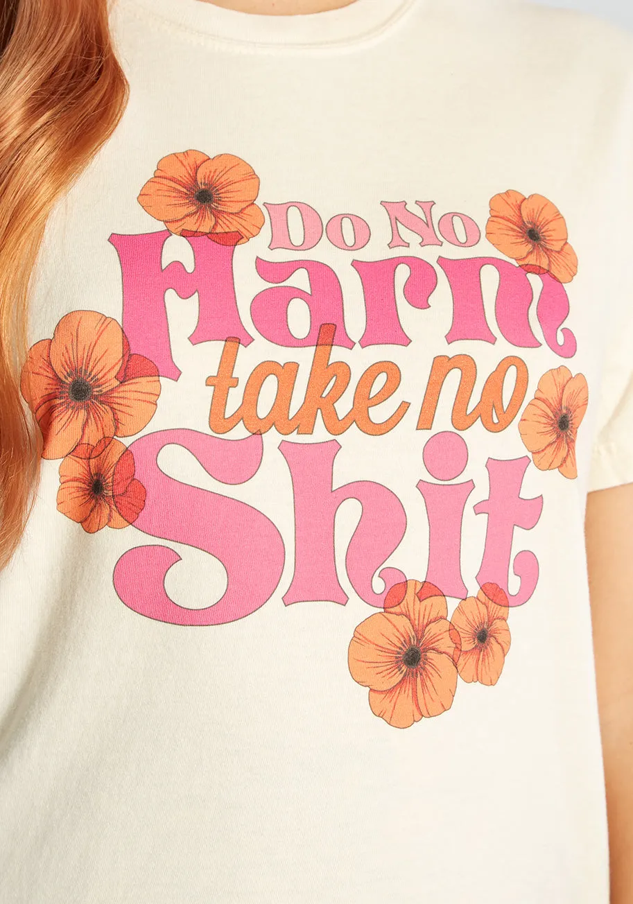 Do No Harm Graphic Tee sold by Modcloth product image thumbnail 4