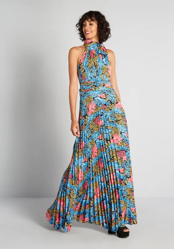 Brighter Than the Sun Maxi Dress sold by Modcloth