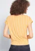 Timely Arrival Tie Waist Top sold by Modcloth