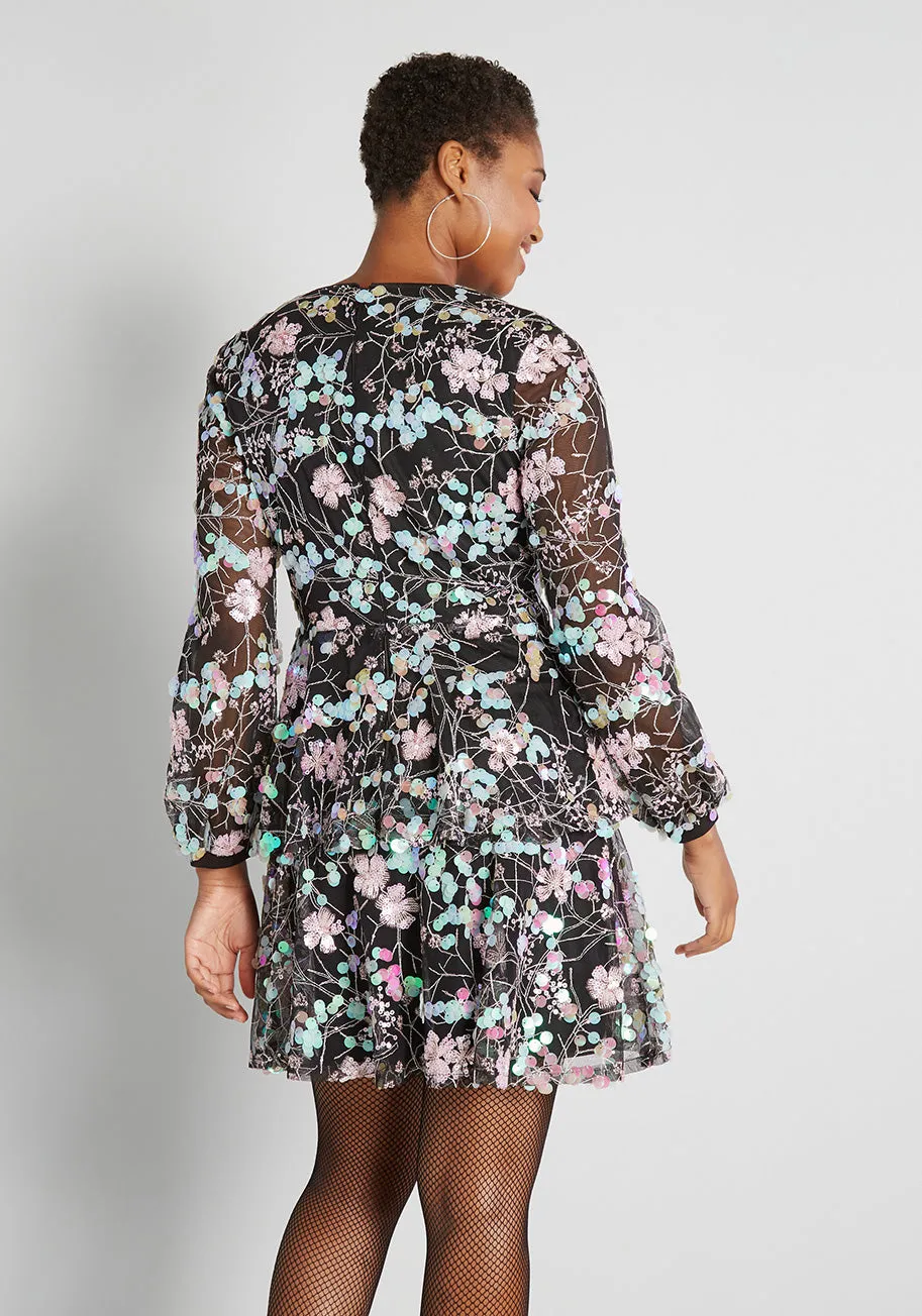 A Mermaid's Garden Mini Dress sold by Modcloth product image thumbnail 2