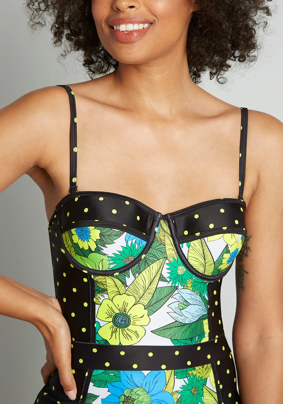 The Pippa One-Piece Swimsuit sold by Modcloth product image thumbnail 4