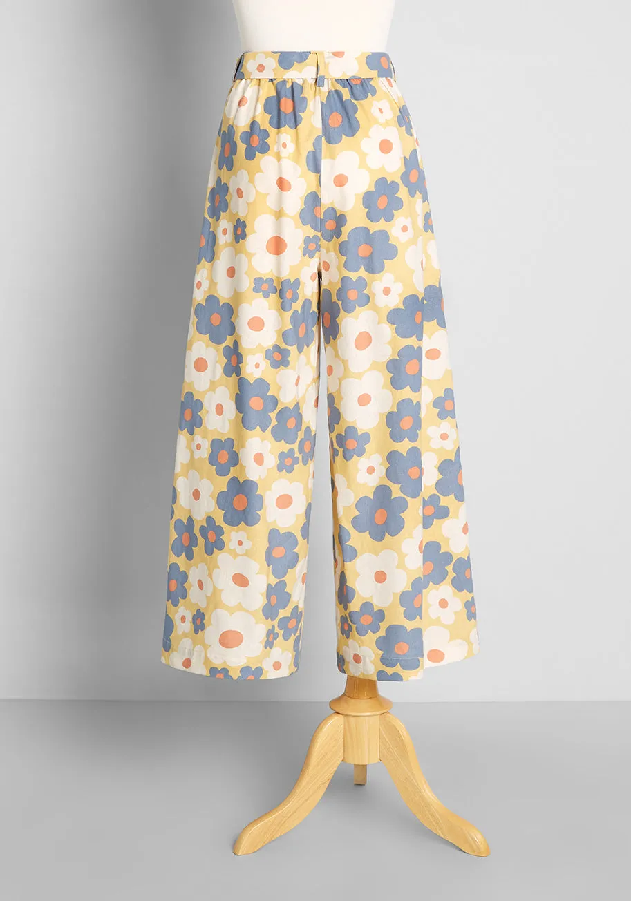 Blooming and Bubbly Wide-Leg Pants sold by Modcloth product image thumbnail 2
