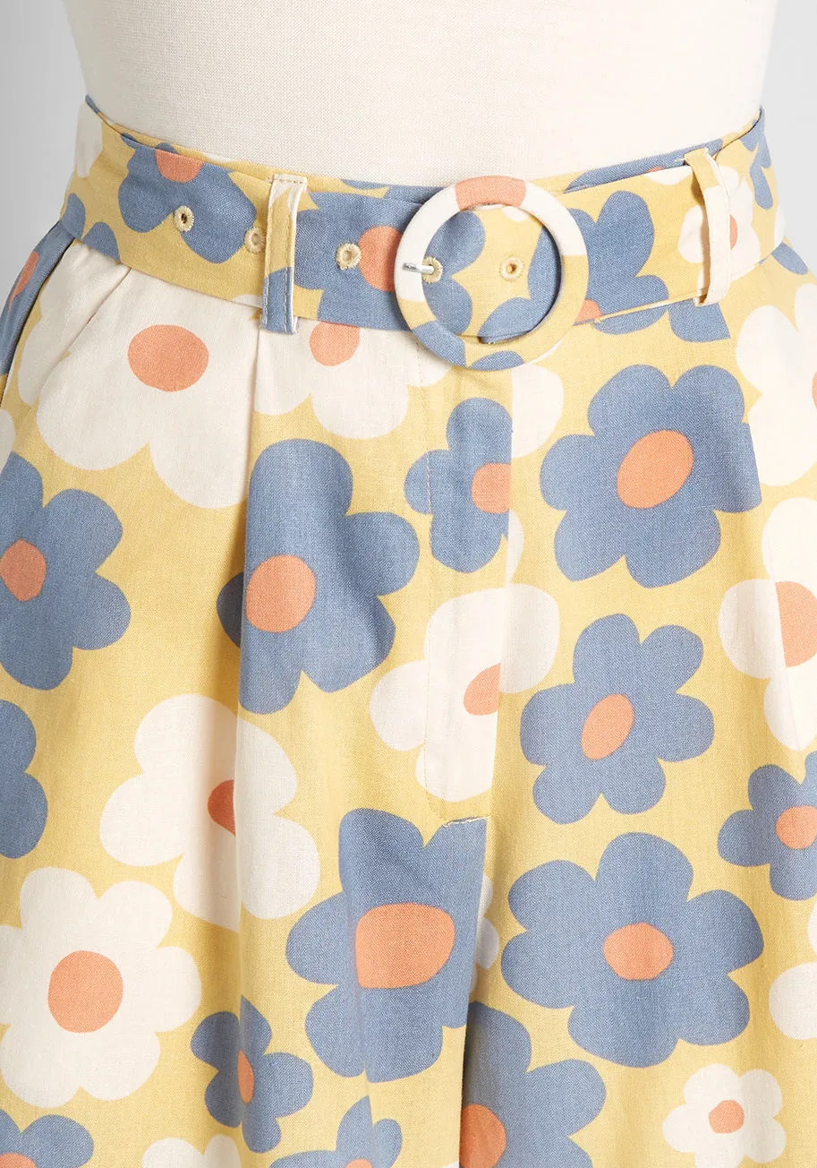 Blooming and Bubbly Wide-Leg Pants sold by Modcloth product image thumbnail 3