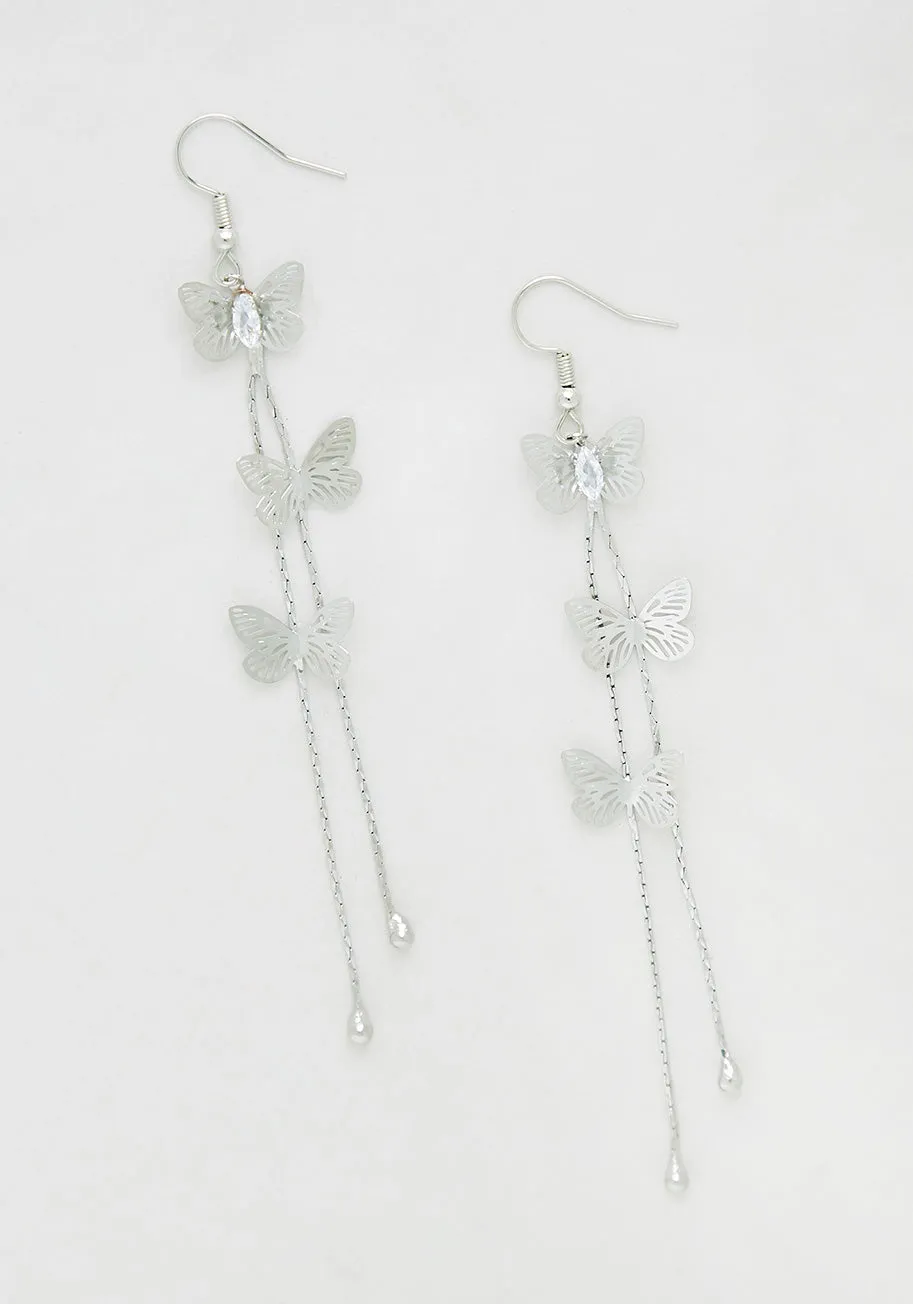 Like a Fairytale Drop Earrings sold by Modcloth