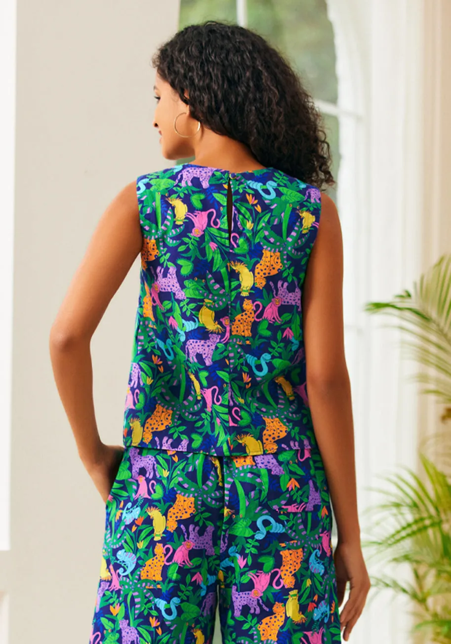 Sleeveless Scoop Neck Top sold by Modcloth product image thumbnail 4