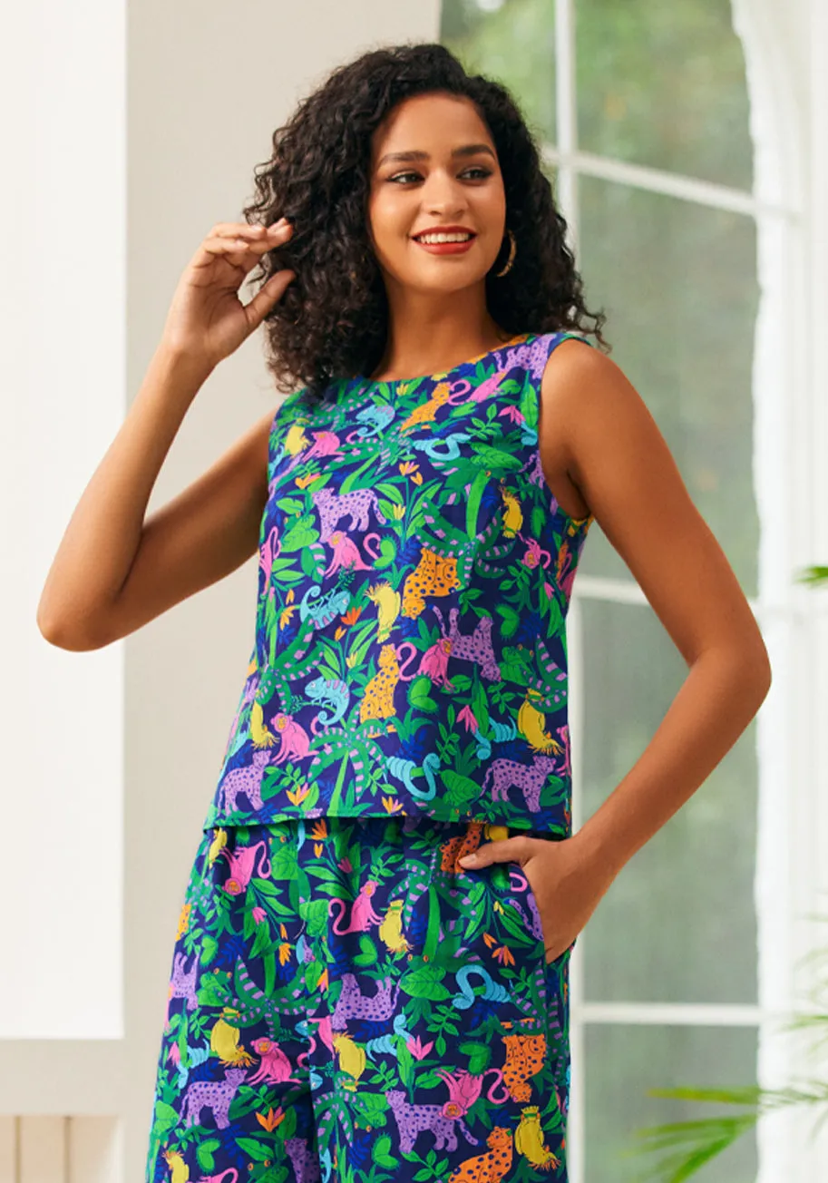 Sleeveless Scoop Neck Top sold by Modcloth