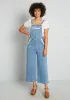My Daisy Days Embroidered Denim Overalls sold by Modcloth