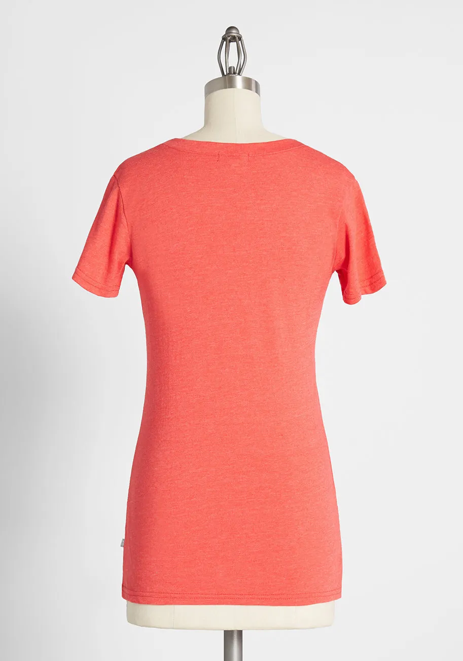 Sleigh All Day Graphic Tee sold by Modcloth product image thumbnail 2