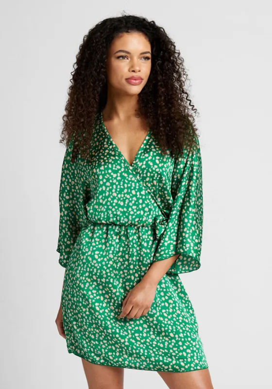 Kimono Kuteness Wrap Dress sold by Modcloth