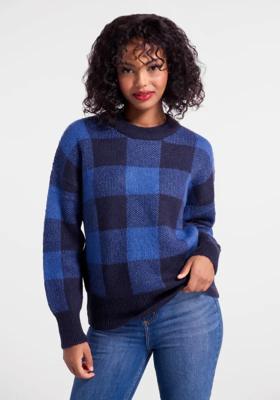 Check Magnet Sweater sold by Modcloth