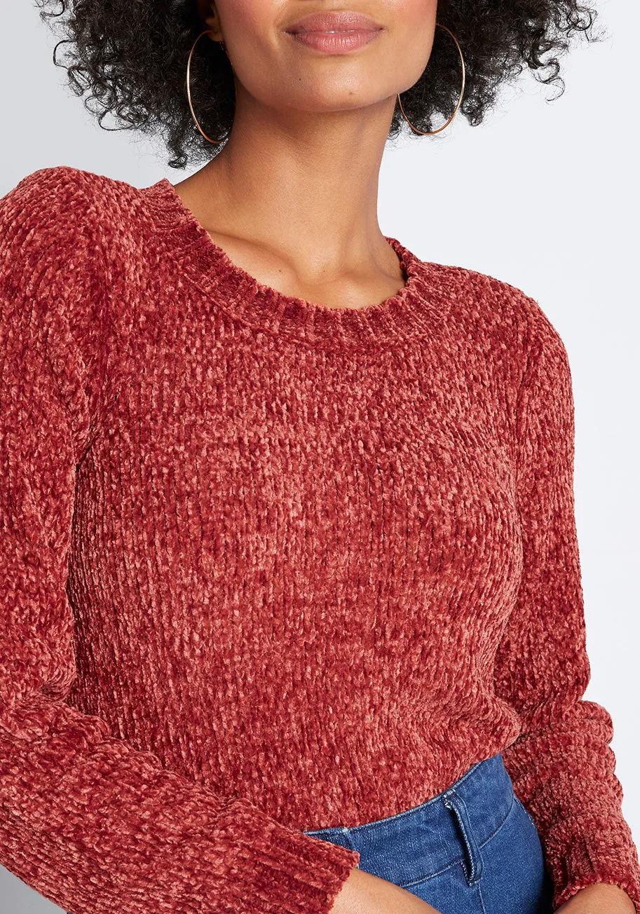 On and Soft Again Chenille Sweater sold by Modcloth product image thumbnail 4