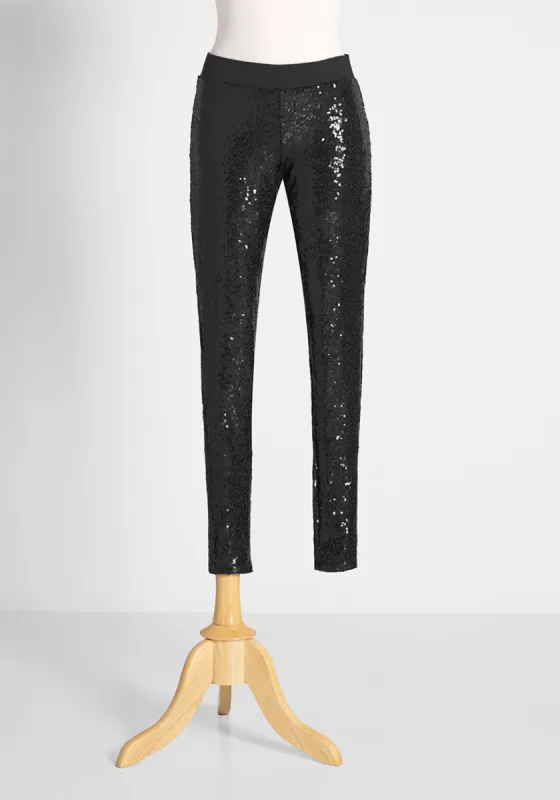 Here's to the New Year Sequin Leggings sold by Modcloth