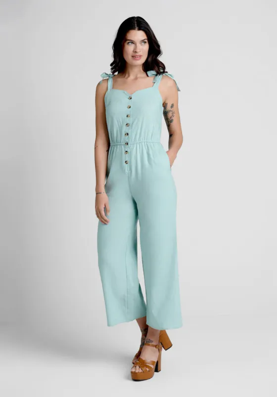 Every Waking Momentum Jumpsuit sold by Modcloth
