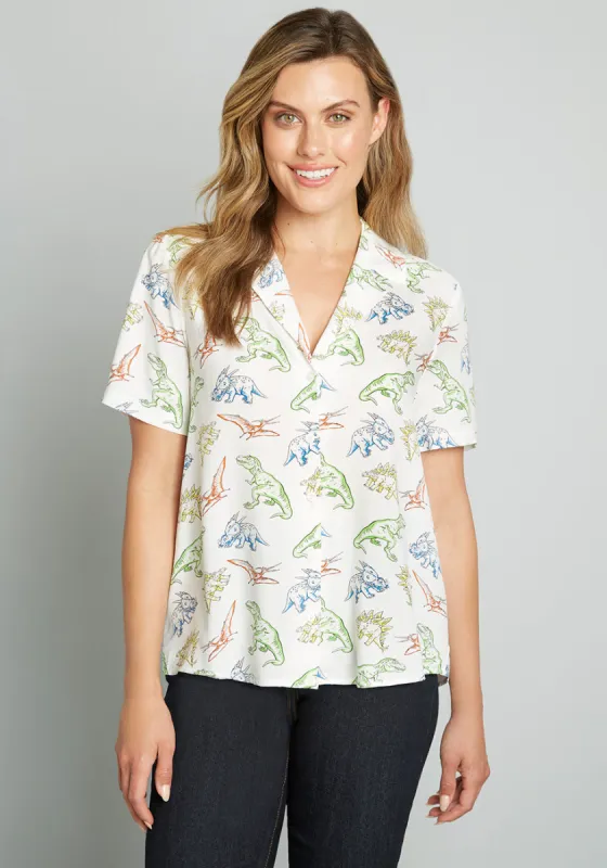 Call It a Classic Camp Collar Shirt sold by Modcloth