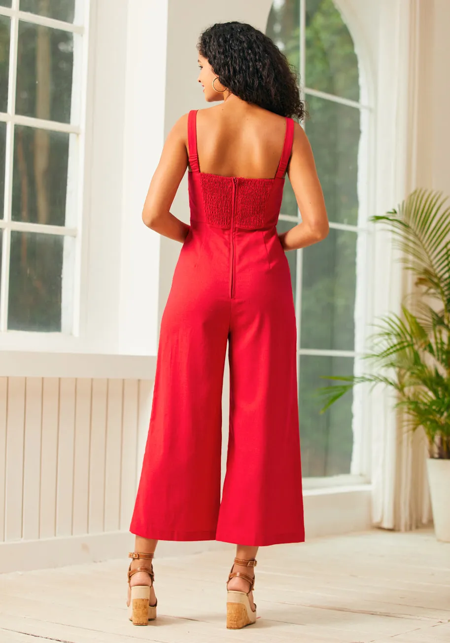 Funky Flare Jumpsuit sold by Modcloth product image thumbnail 3