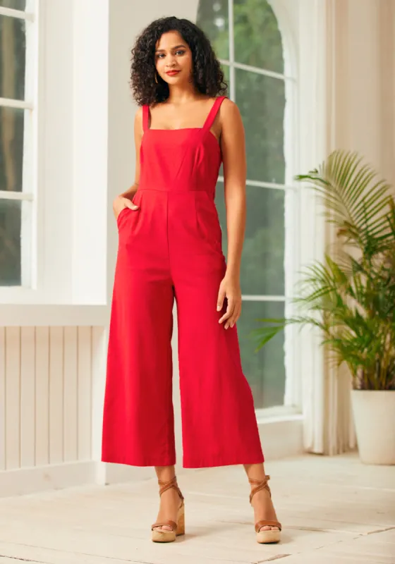 Funky Flare Jumpsuit sold by Modcloth