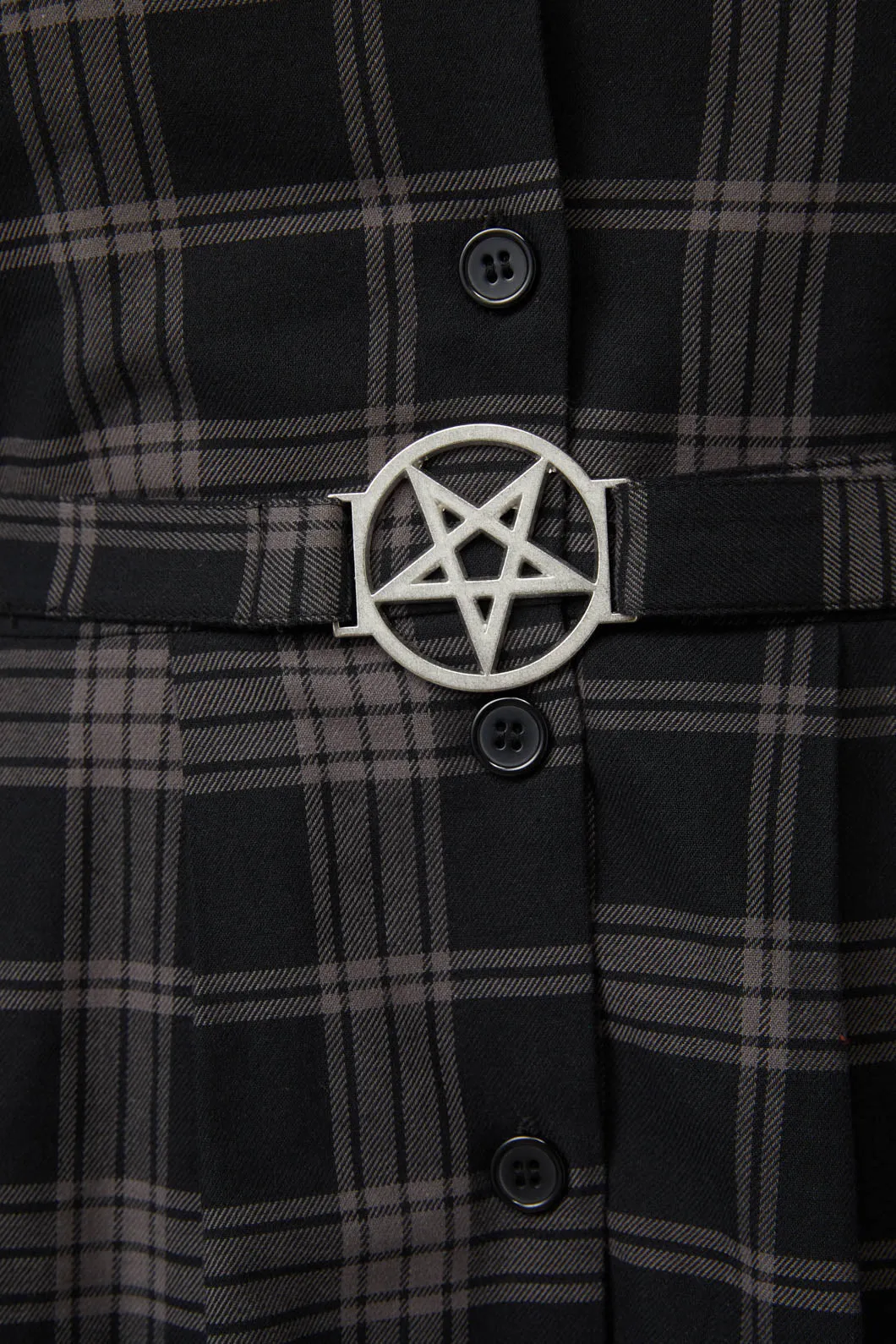 Curve Victoria Tartan Pleated Dress sold by Modcloth product image thumbnail 5