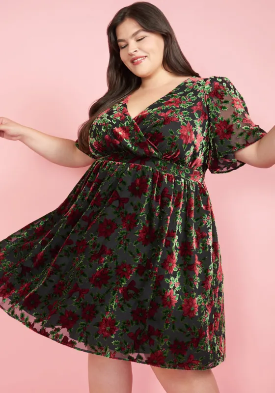 Flutterly Fabulous A-Line Dress sold by Modcloth