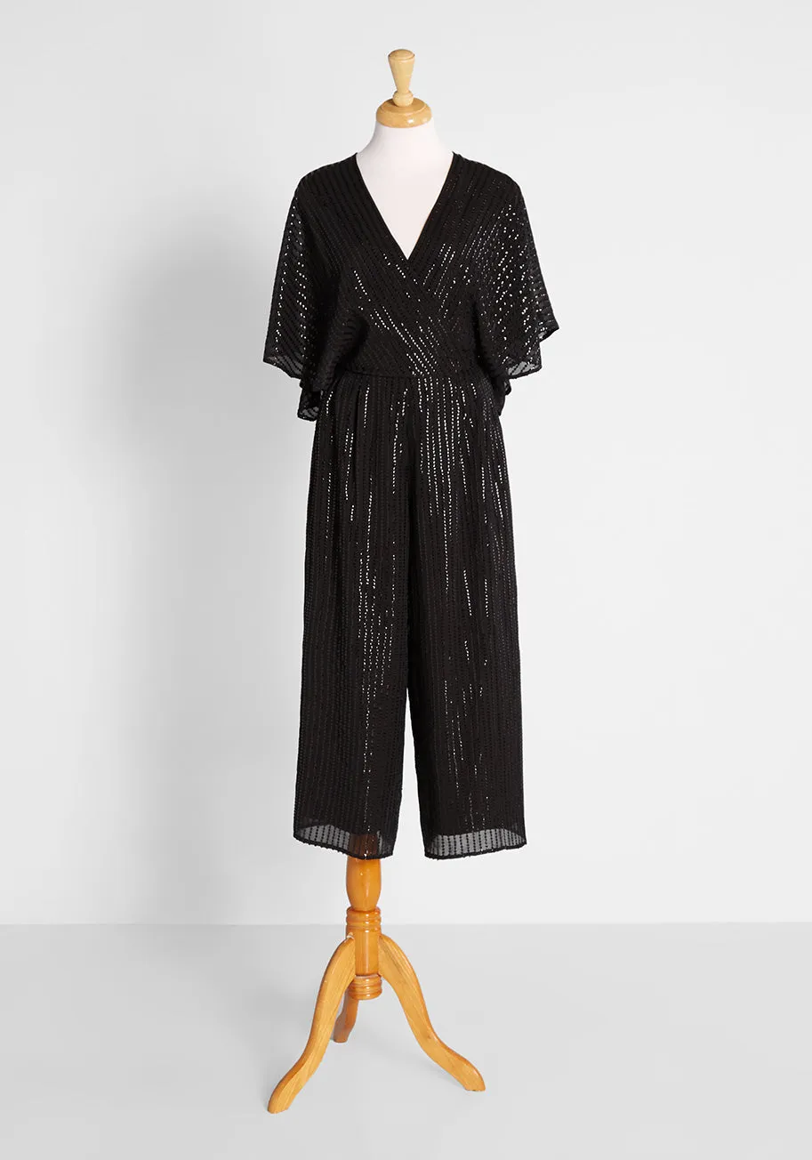 Twinkle Like Starlight Wide-Leg Jumpsuit sold by Modcloth