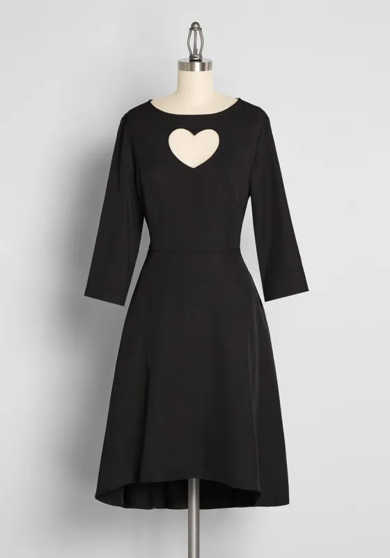 Shape of My Heart A-Line Dress made by Modcloth