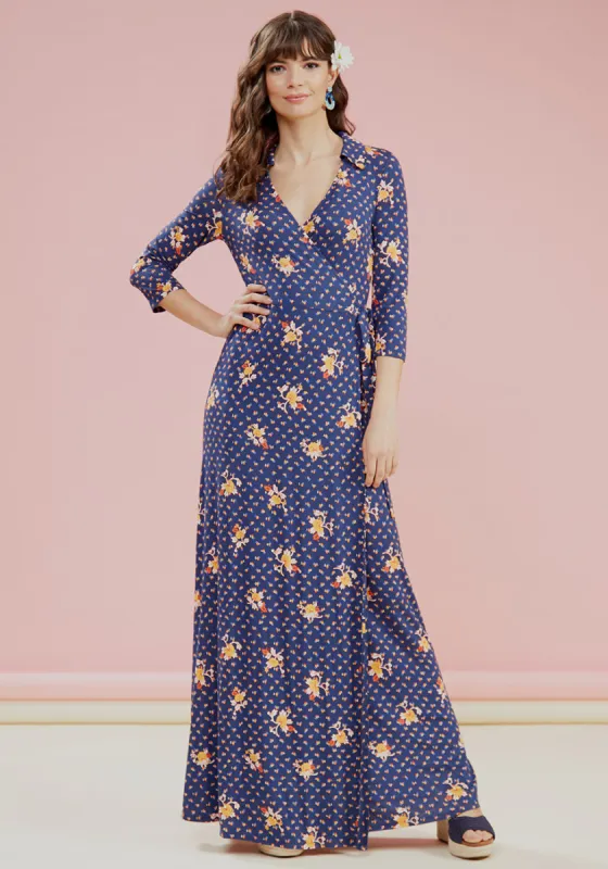 Spring It On Me Wrap Dress sold by Modcloth