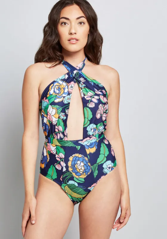 The Bethany One-Piece Swimsuit sold by Modcloth