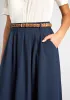 Breathtaking Tiger Lilies Midi Skirt sold by Modcloth