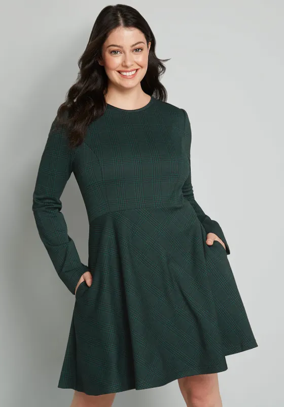 State Of Grace Fit And Flare Dress sold by Modcloth