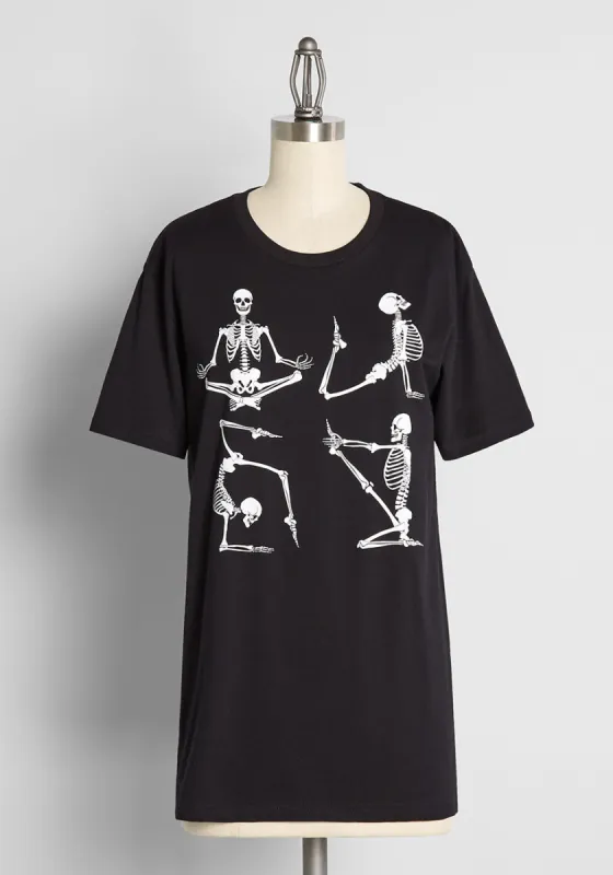 Zen To The Bone Graphic Tee sold by Modcloth