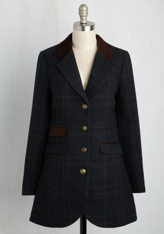 Projected Intellect Coat sold by Modcloth