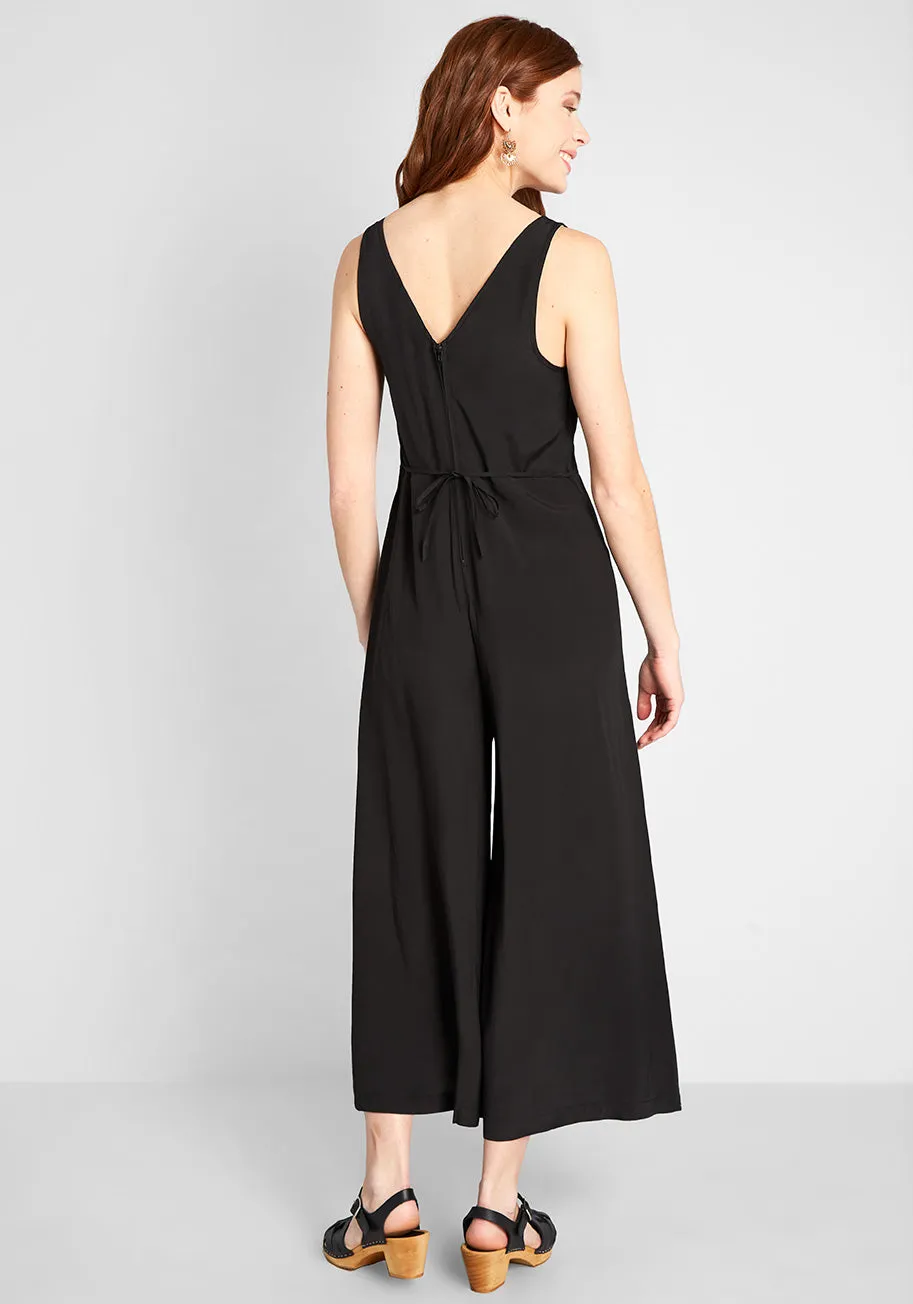 Bon Voyage V-Neck Jumpsuit sold by Modcloth product image thumbnail 2
