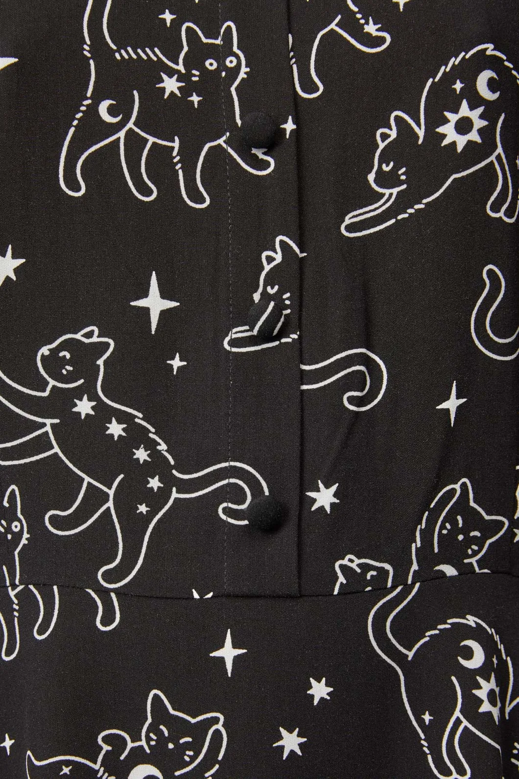 Celestial Cat Dress sold by Modcloth product image thumbnail 3